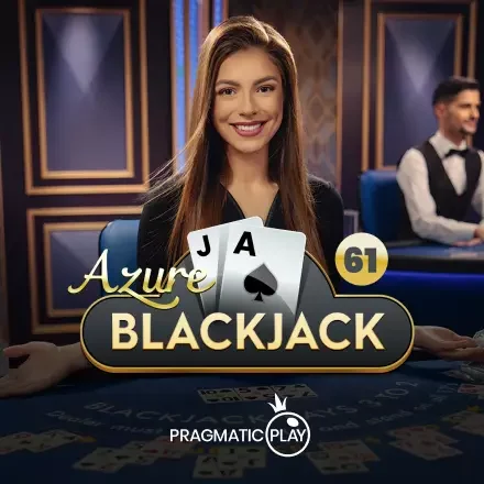 Azure Blackjack live dealer game tile in the Spinsopotamia Casino lobby