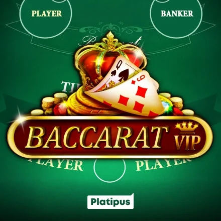Baccarat VIP live dealer game tile in the Spinsopotamia Casino lobby