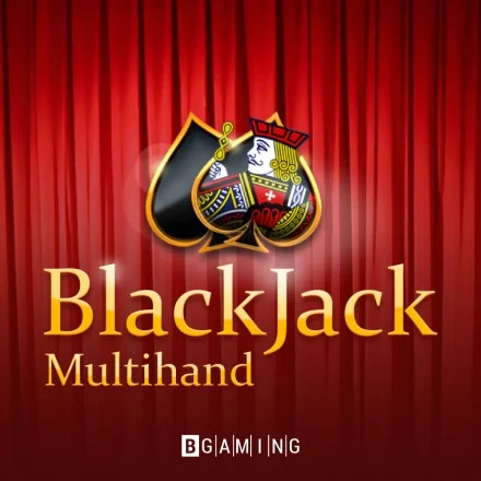 Blackjack Multihand live dealer game tile in the Spinsopotamia Casino lobby