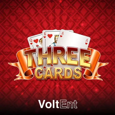 Three Cards live dealer game tile in the Spinsopotamia Casino lobby