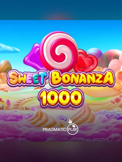 Sweet Bonanza 1000 slot game tile in the Spinsopotamia Casino lobby